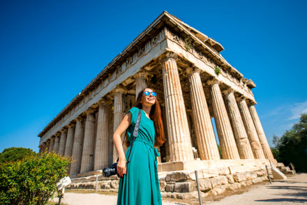 Athens with a local Copyright RossHelen