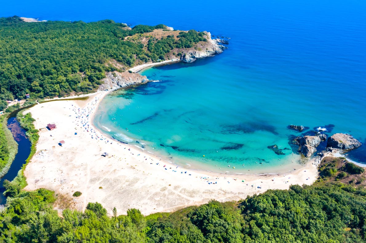 Best  beaches in Bulgaria - Silistar Beach Ahtopol 