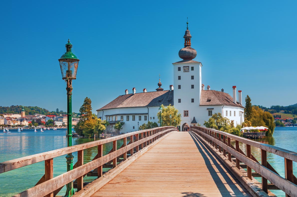 Best Castles in Austria - Gmunden Schloss Ort Castle
