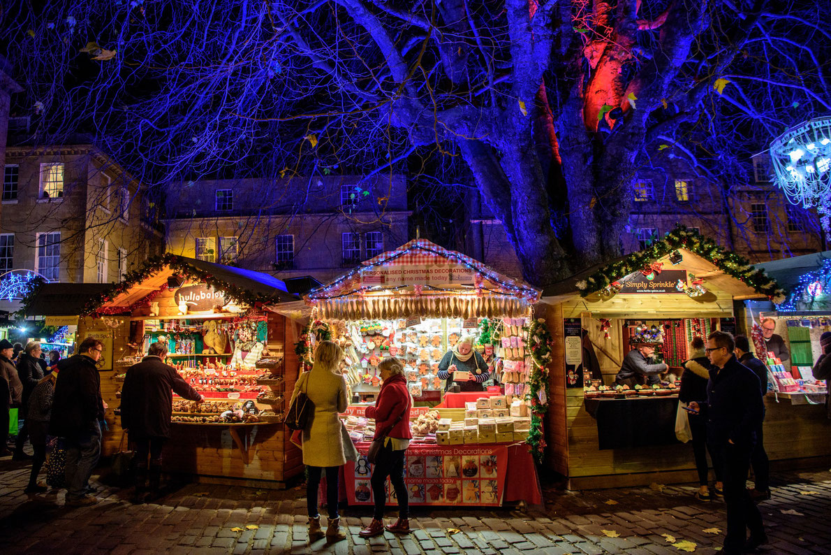 Best Christmas Markets in Europe - Bath Christmas Market