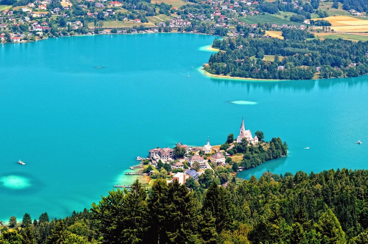 Best hidden gems in Austria - Maria Wörth 