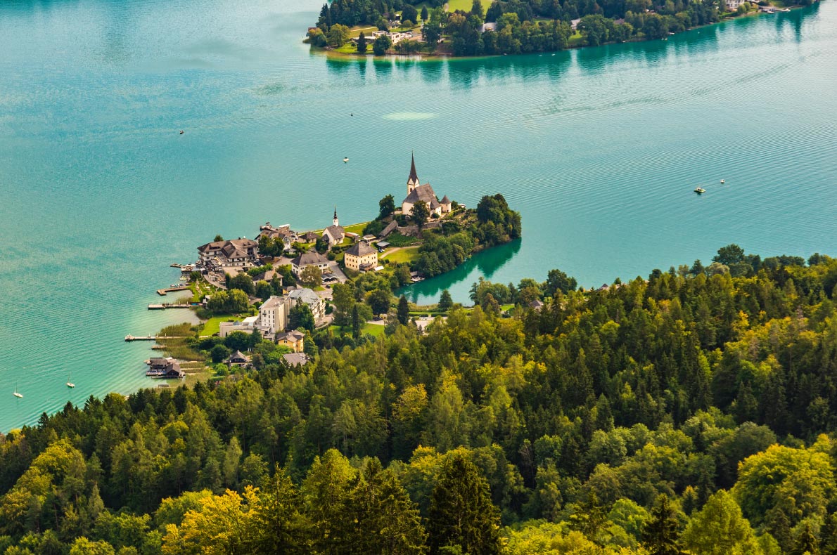 Best places to visit in Austria - Maria Wörth