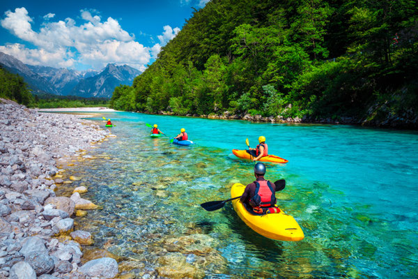 Rafting and Kayaking Soca Valey Copoyright Gaspar Janos