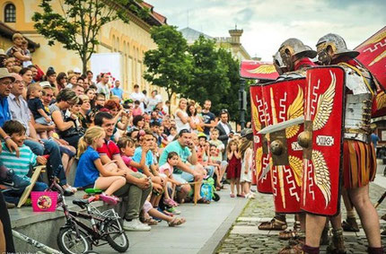 Roman soldiers Alba Iulia